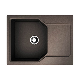 Мойка кухонная Omoikiri Yonaka 65-DC Artgranit, темный шоколад